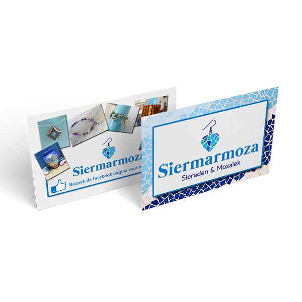 Siermarmoza business card design.