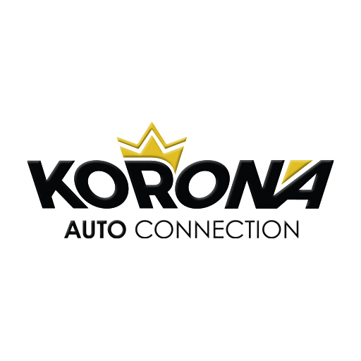 Korona Auto Connection logo design.