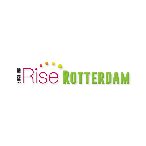 Stichting Rise Rotterdam logo design.