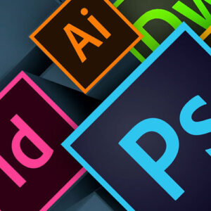 Image of Adobe application icons.