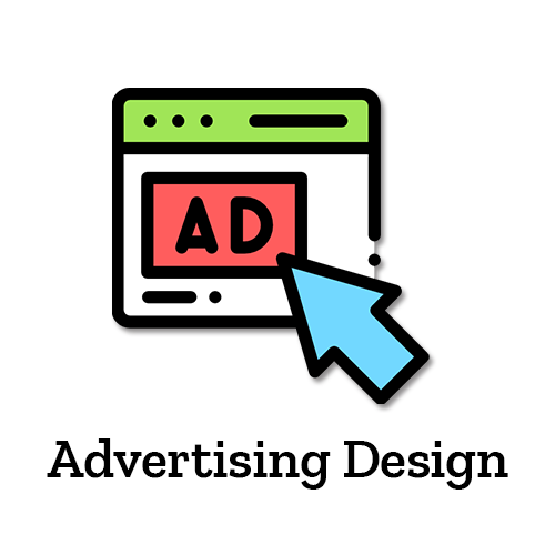 Icon of Advertising Design.