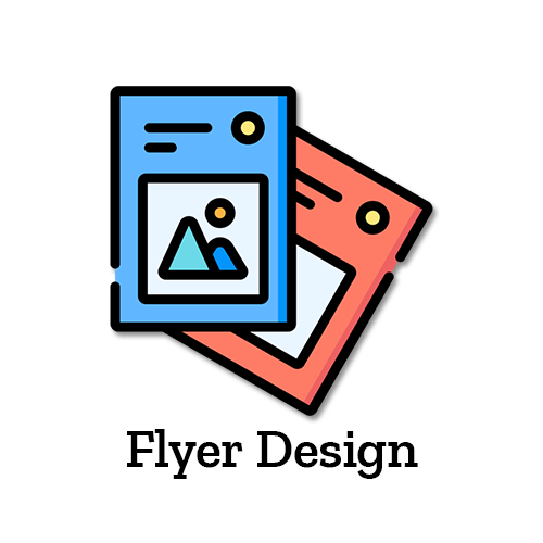 Icon of Flyer Design.